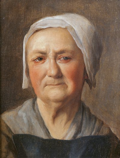 Porträt eines Bauern von French School